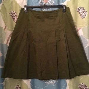 Olive Green Ann Taylor Skirt